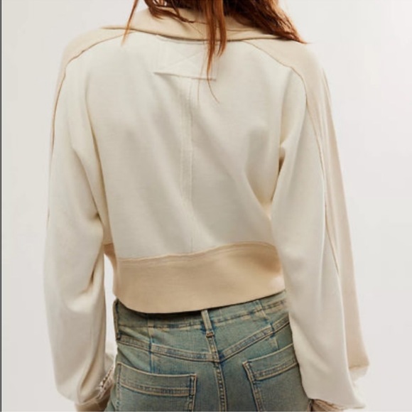 FREE PEOPLE We the Free Asher Zip Front Track Jacket - Picture 2 of 4